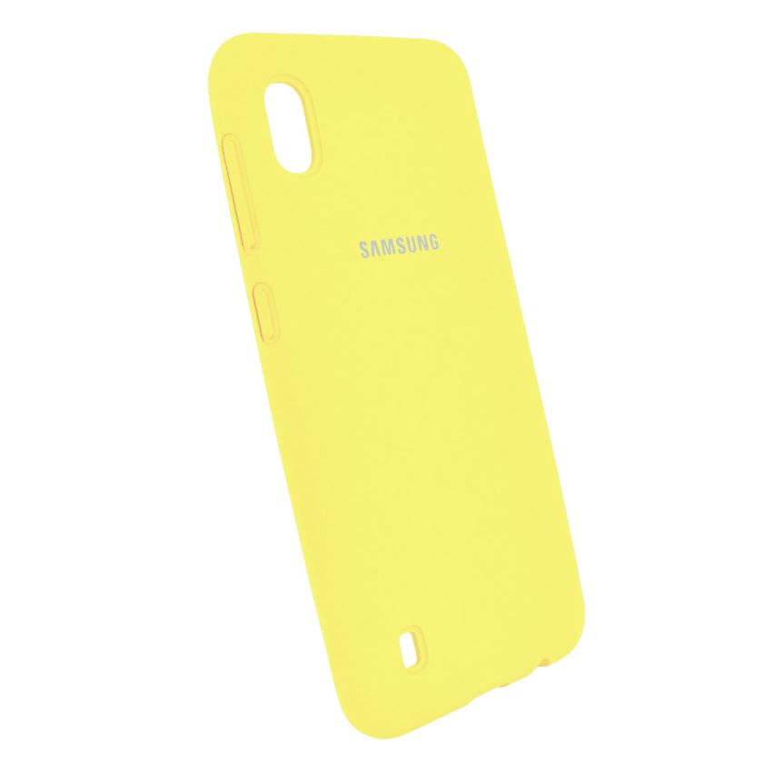 Чохол Original Soft Touch Case for Samsung A10-2019/A105 Yellow