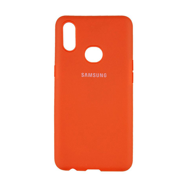 Чехол Original Soft Touch Case for Samsung A10s-2019/A107 Orange