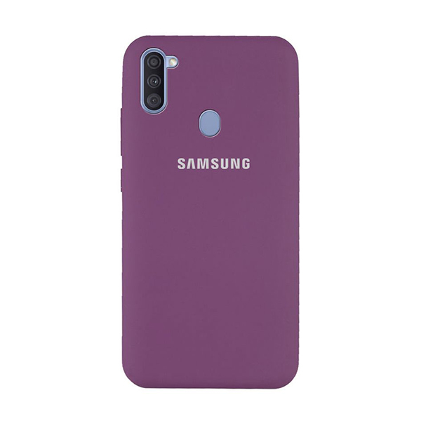 Чехол Original Soft Touch Case for Samsung A11-2020/A115/M11-2019/M115 Grape