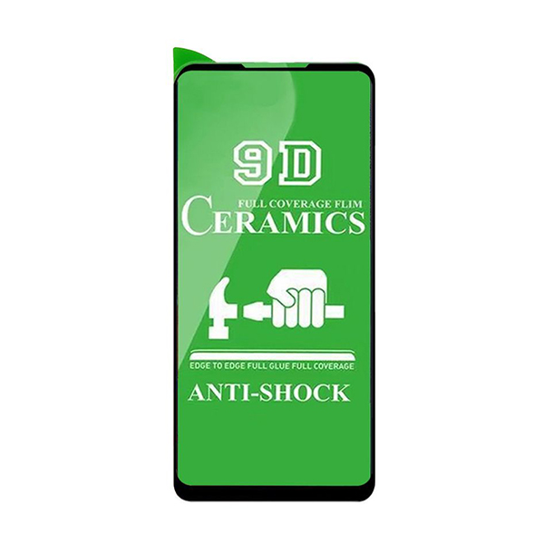 Защитное стекло для Samsung A21s-2020/A217 3D Black (тех.пак) Ceramics