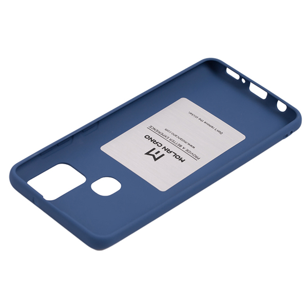 Чехол Original Soft Touch Case for Samsung A21s-2020/A217 Blue
