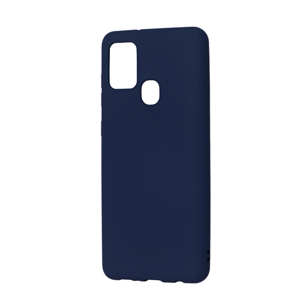 Чехол Original Soft Touch Case for Samsung A21s-2020/A217 Dark Blue