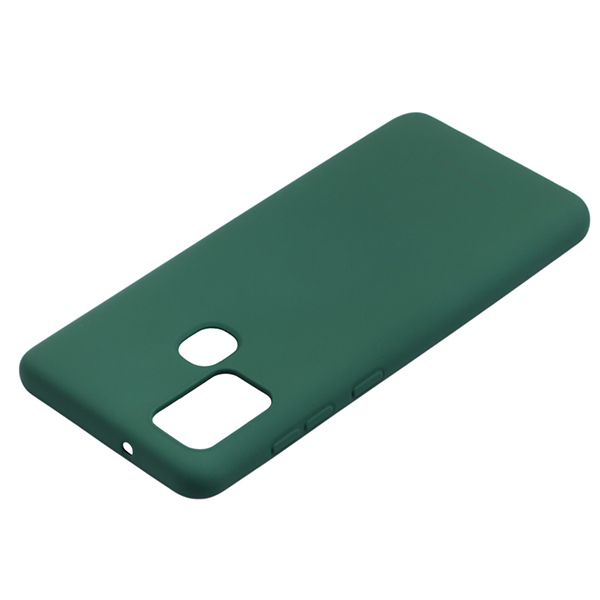 Чехол Original Soft Touch Case for Samsung A21s-2020/A217 Green