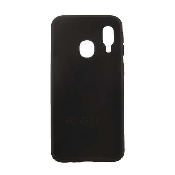 Чехол Original Soft Touch Case for Samsung A40-2019/A405 Black