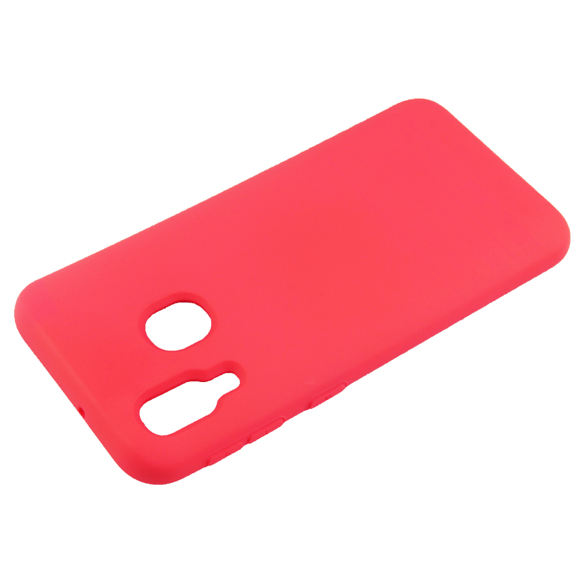 Чехол Original Soft Touch Case for Samsung A40-2019/A405 Rose Red