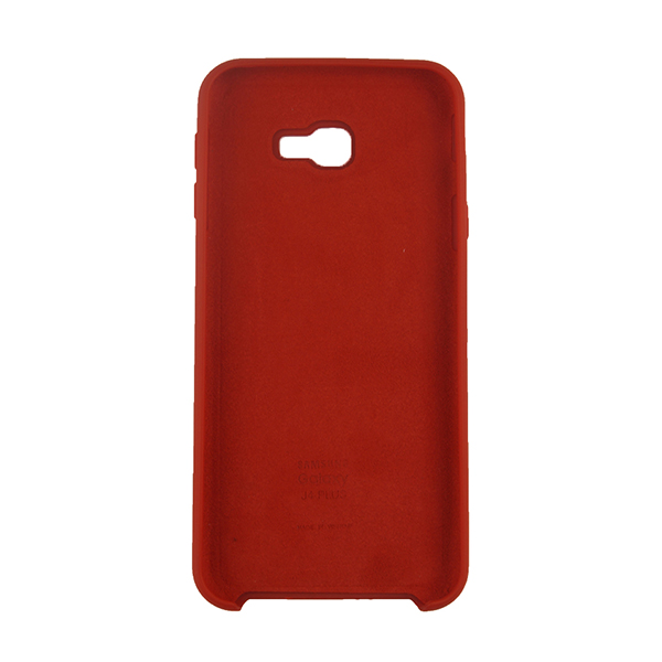 Чехол Original Soft Touch Case for Samsung J4 Plus 2018/J415 Red