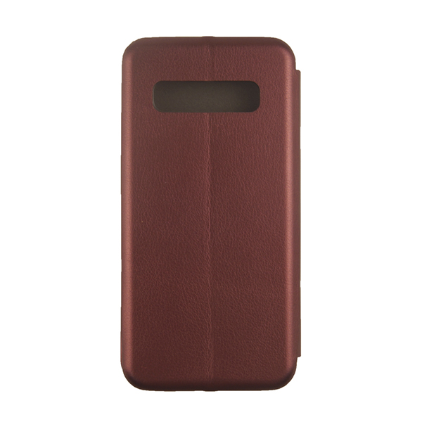 Чехол книжка Kira Slim Shell для Samsung S10/G973 Bordo