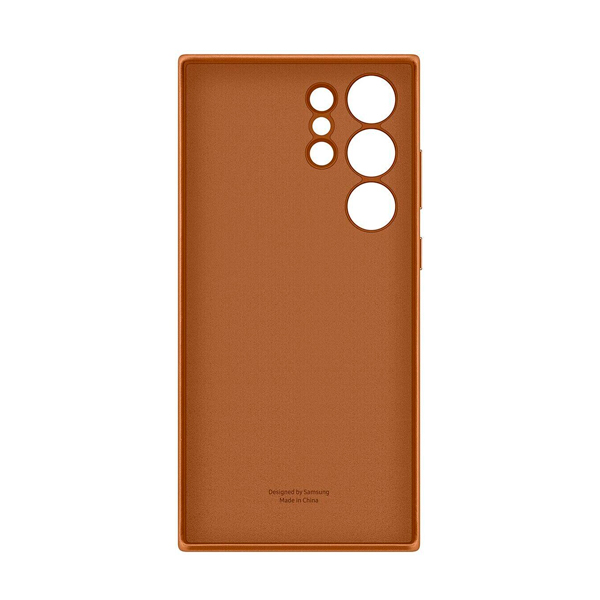 Чохол Samsung S918 Galaxy S23 Ultra Leather Case Camel (EF-VS918LAEGRU)