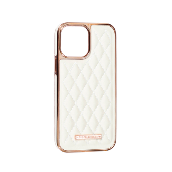 Чехол Puloka Leather Case для iPhone 13/14 White