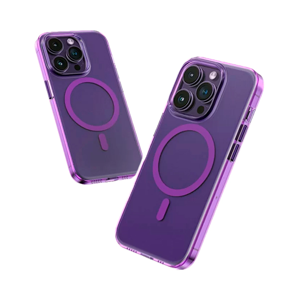 Чехол Blueo Crystal Drop Pro Resistance Phone Case for iPhone 14 Pro with MagSafe Purple