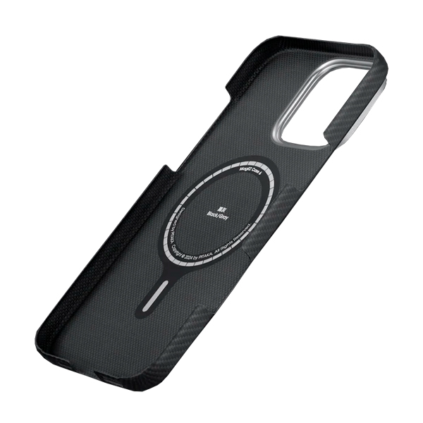 Чохол Pitaka iPhone 16 Pro Max Case with MagSafe Black/Grey (KI1601PMA)