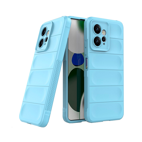 Чехол Cosmic Magic Shield for Xiaomi Redmi Note12 4G Light Blue with Camera Lens