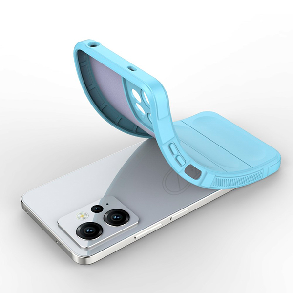 Чехол Cosmic Magic Shield for Xiaomi Redmi Note12 4G Light Blue with Camera Lens