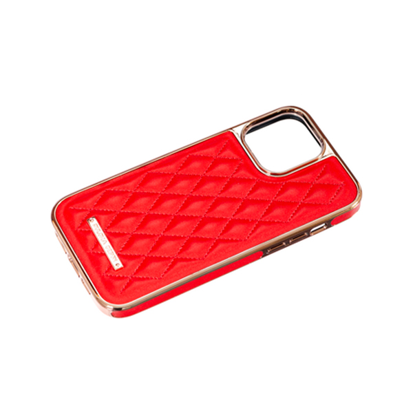 Чехол Puloka Leather Case для iPhone 13 Pro Max Red