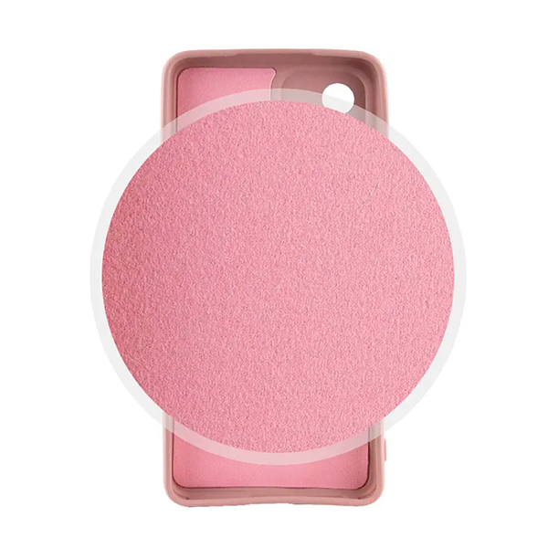 Чохол Original Soft Touch Case for Samsung S21 FE/G990 Pink Sand with Camera Lens