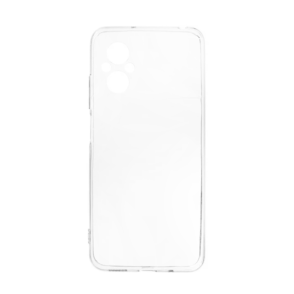 Original Silicon Case Xiaomi Poco M5/Redmi Note 11R Clear with Camera Lens