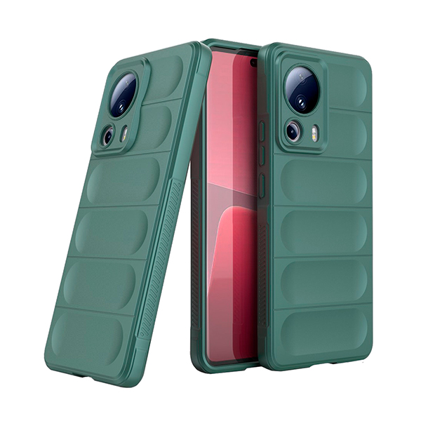 Чохол Cosmic Magic Shield for Xiaomi 13 Lite Dark Green with Camera Lens