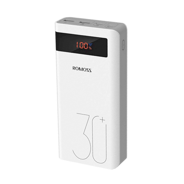 Зовнішній акумулятор Romoss Sense 8P+ 30000mAh White (PHP30-515-1134)