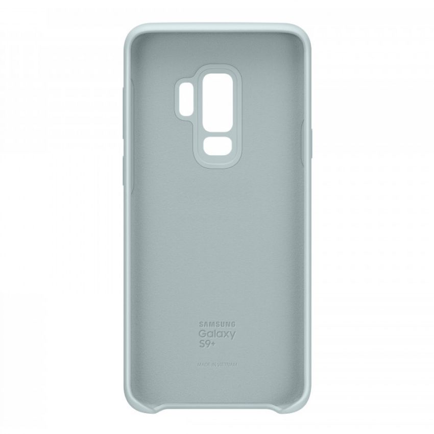 Чехол Samsung Galaxy S9 Plus G965 Silicone Cover Blue (EF-PG965TLEG)