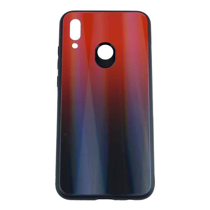 Silicon Mirror Shine Gradient Case для Huawei P Smart 2019/Honor 10 Lite  Ruby Red
