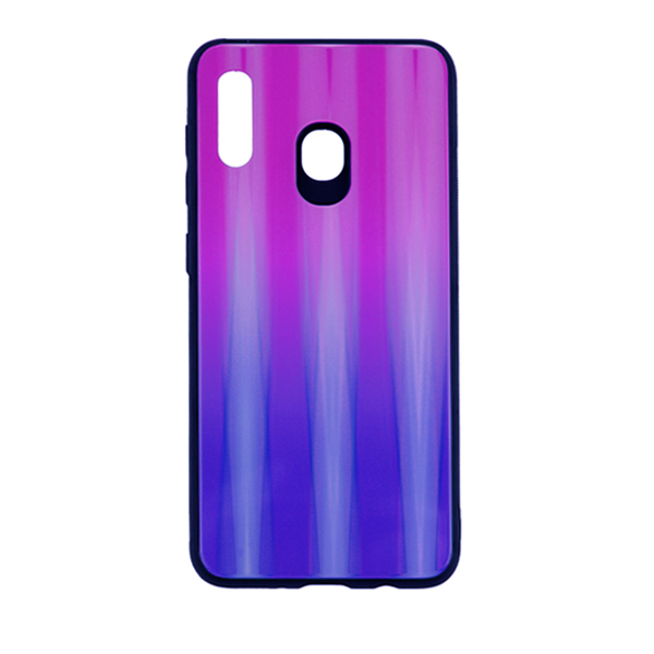 Silicon Mirror Shine Gradient Case для Samsung A20-2019/A205/A30-2019/A305 Violet Barca