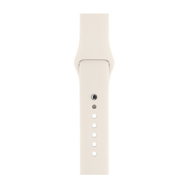 Ремешок для Apple Watch 38mm/40mm Silicone Watch Band Antique White