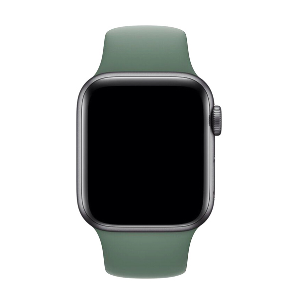 Ремешок для Apple Watch 38mm/40mm Silicone Watch Band Army Green