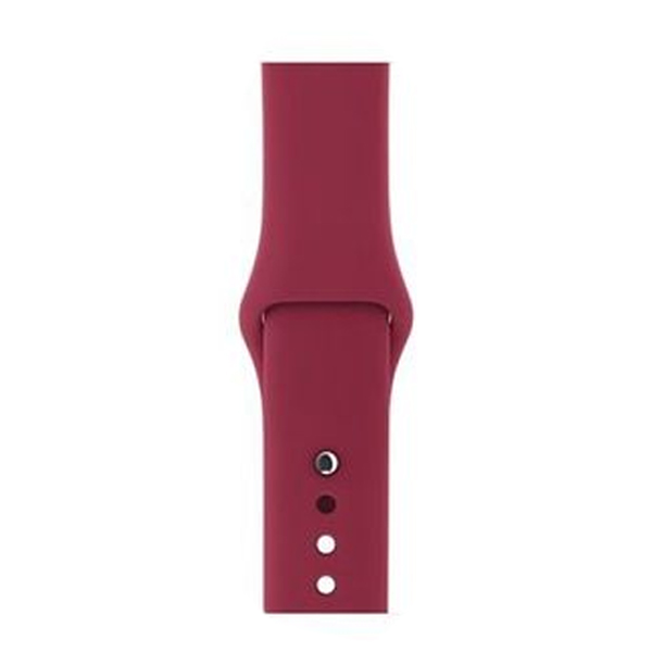 Ремінець для Apple Watch 38mm/40mm Silicone Watch Band Rose Red