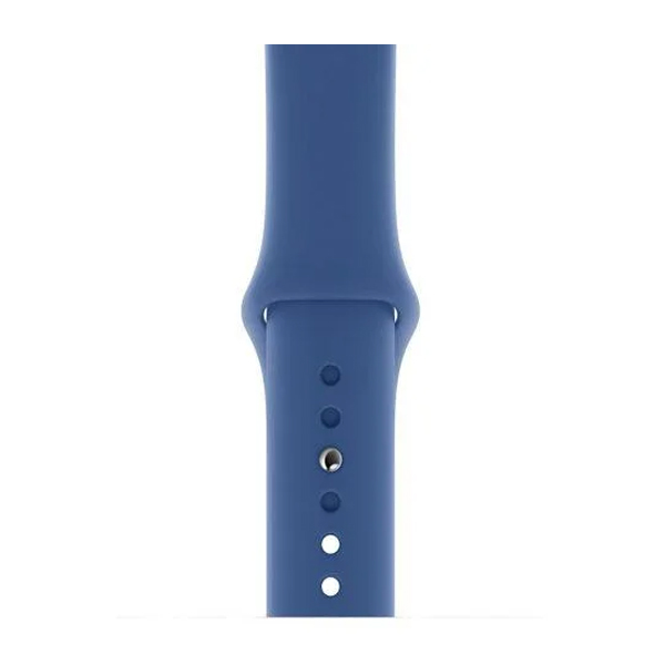 Ремешок для Apple Watch 42mm/44mm Silicone Watch Band Delf Blue