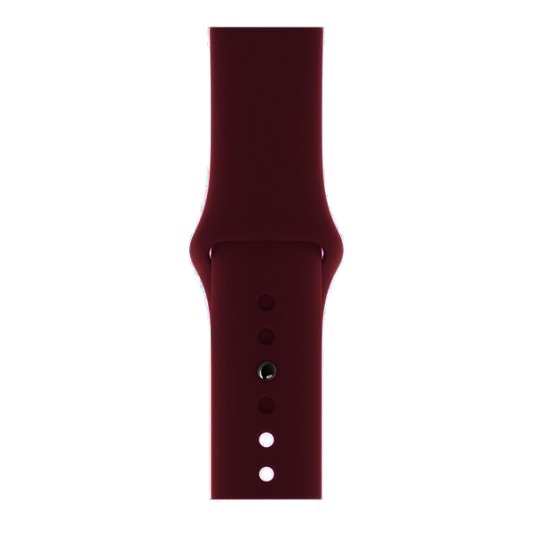 Ремешок для Apple Watch 42mm/44mm Silicone Watch Band Maroon