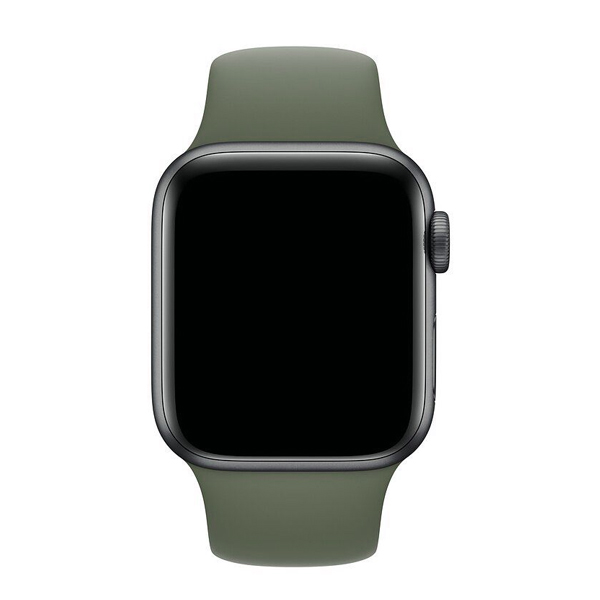 Ремешок для Apple Watch 42mm/44mm Silicone Watch Band Olive