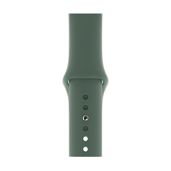 Ремінець для Apple Watch 38mm/40mm Silicone Watch Band Pine Green