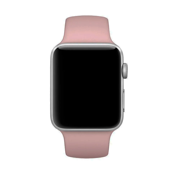Ремешок для Apple Watch 38mm/40mm Silicone Watch Band Pink Sand
