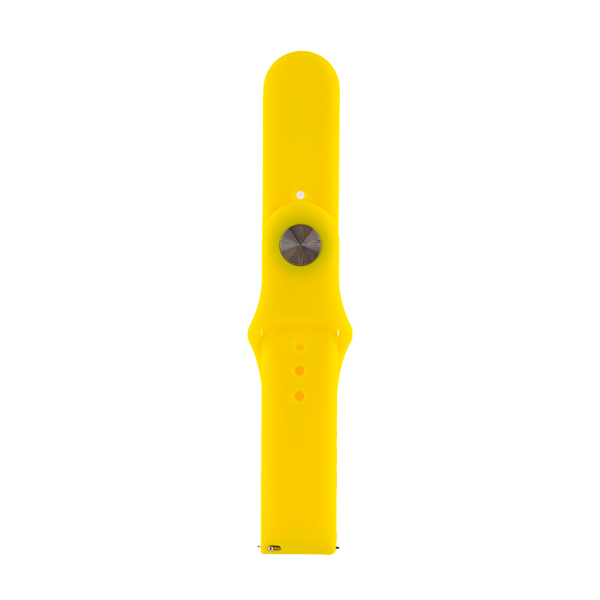 Ремешок для браслета Watch Design для Xiaomi Amazfit/Samsung 20 mm Yellow