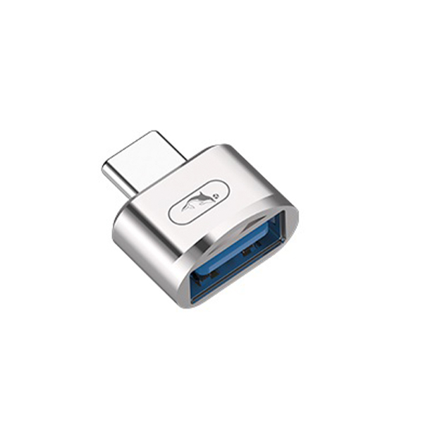 Перехідник SkyDolphin OT05 Mini OTG USB - Type-C Silver