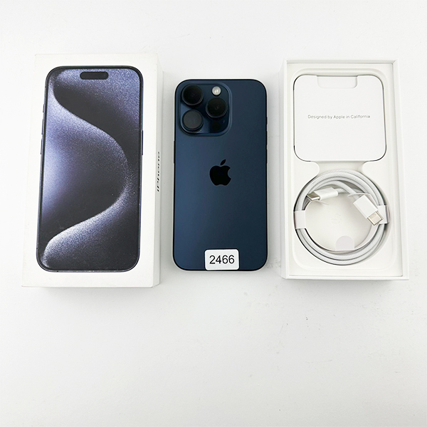 Apple iPhone 15 Pro 128GB Blue Titanium Б/У №2466 (Стан 8/10)