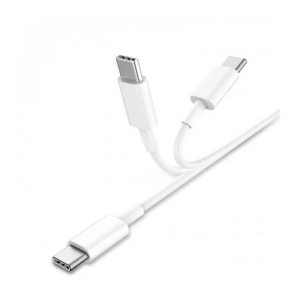 Кабель SkyDolphin S57T USB Type-C to USB Type-C PD 18W 1m White (USB-000546)