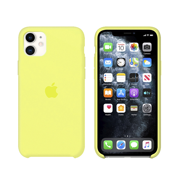 Чехол Soft Touch для Apple iPhone 11 Lemonade