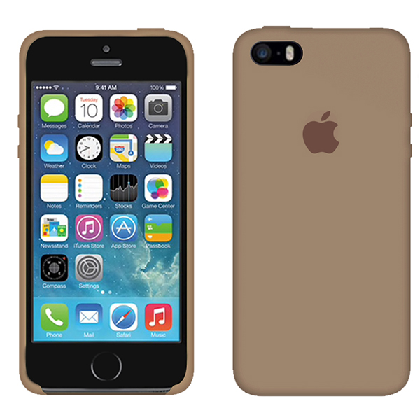 Чехол Soft Touch для Apple iPhone 5/5S Pink Sand