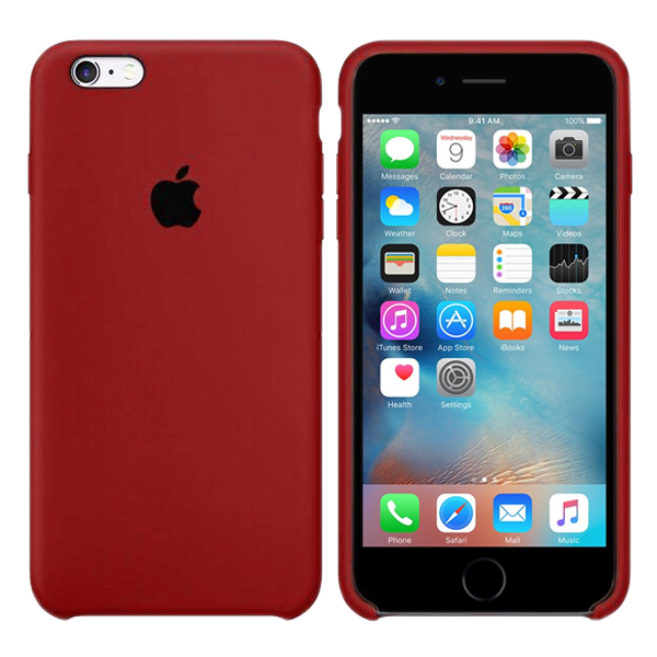 Чохол Soft Touch для Apple iPhone 6/6S Camellia Red