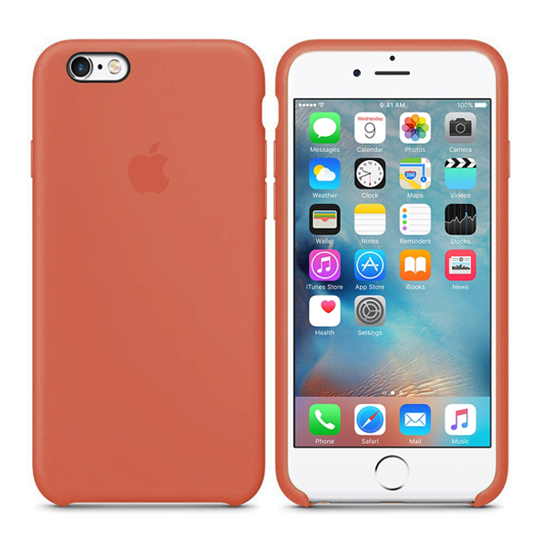 Чехол Soft Touch для Apple iPhone 6/6S Flamingo