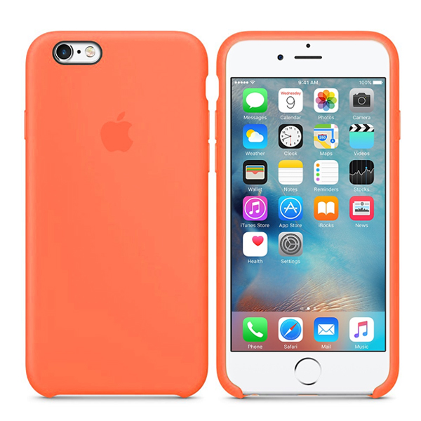 Чехол Soft Touch для Apple iPhone 6/6S Peach