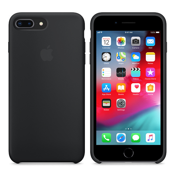 Чехол Soft Touch для Apple iPhone 8 Plus Dark Gray