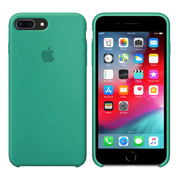 Чехол Soft Touch для Apple iPhone 8 Plus Ice Sea Blue