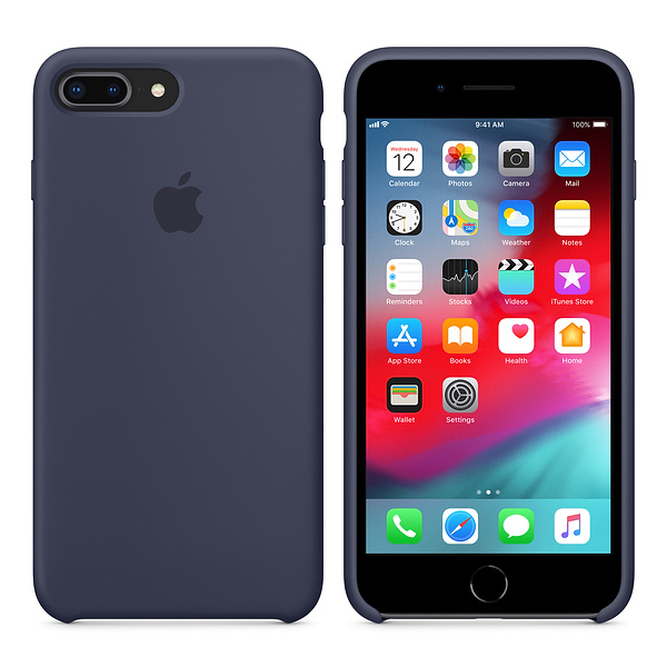 Чохол Soft Touch для Apple iPhone 8 Plus Midnight Blue