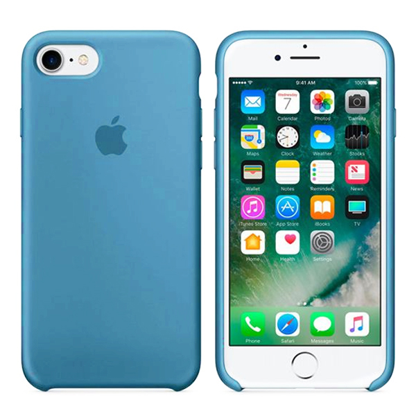 Чехол Soft Touch для Apple iPhone 7/8/SE 2020/SE 2022 Sky Blue