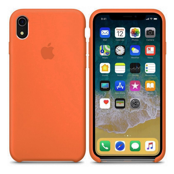 Чехол Soft Touch для Apple iPhone XR Papaya