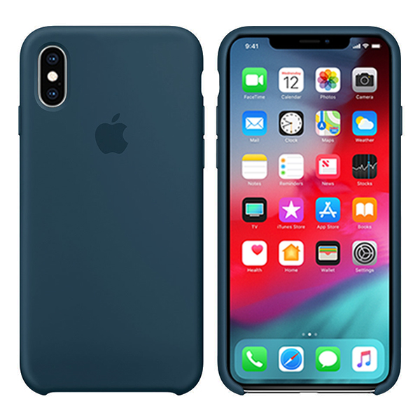 Чехол Soft Touch для Apple iPhone XS Max Blue Cobalt