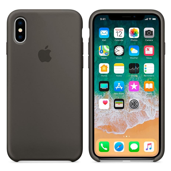 Чохол Soft Touch для Apple iPhone X/XS Dark Olive