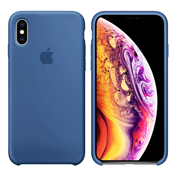 Чохол Soft Touch для Apple iPhone XS Max Demin Blue